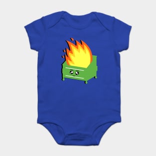 Dumpster Fire Baby Bodysuit